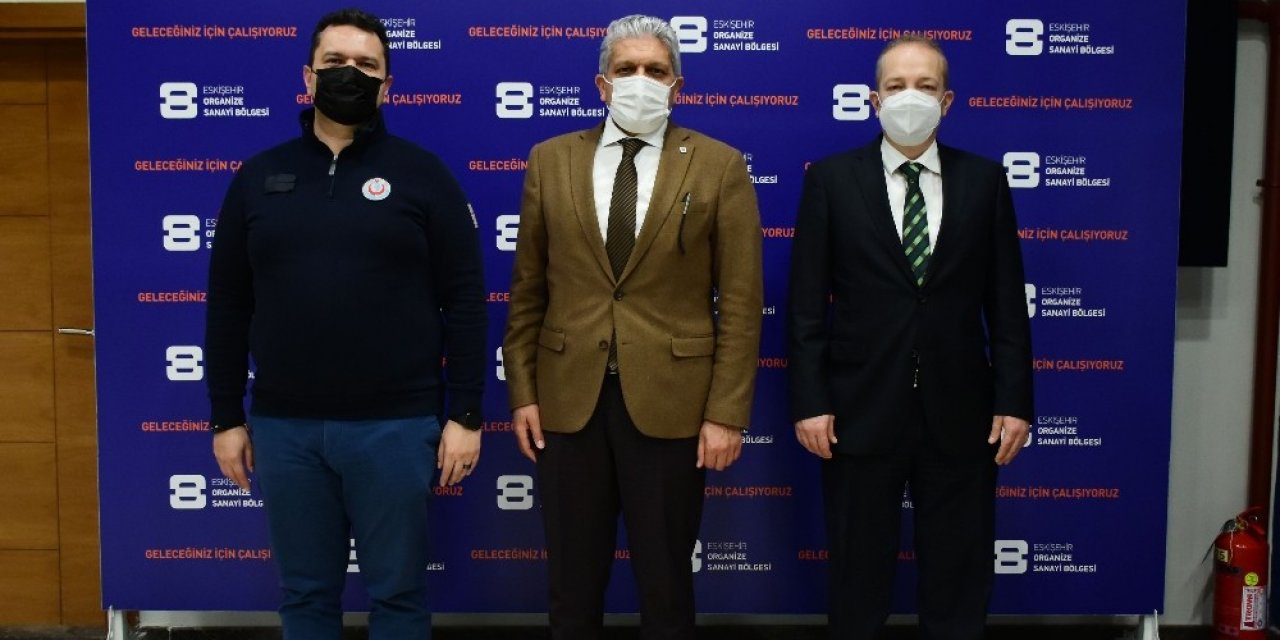 Müdür Bilge Ve Keskin’den Başkan Küpeli’ye Ziyaret