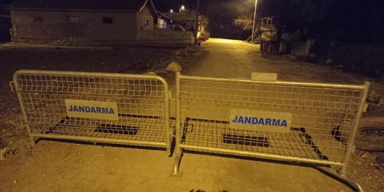 Yeşilova’nın Çardak Köyü Karantinaya Alındı