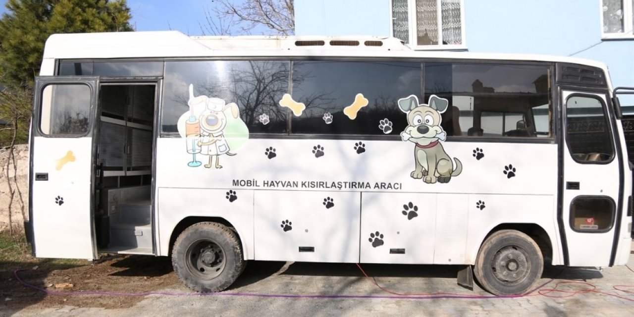 Mobil Hayvan Kısırlaştırma Aracı Hizmete Sunuldu