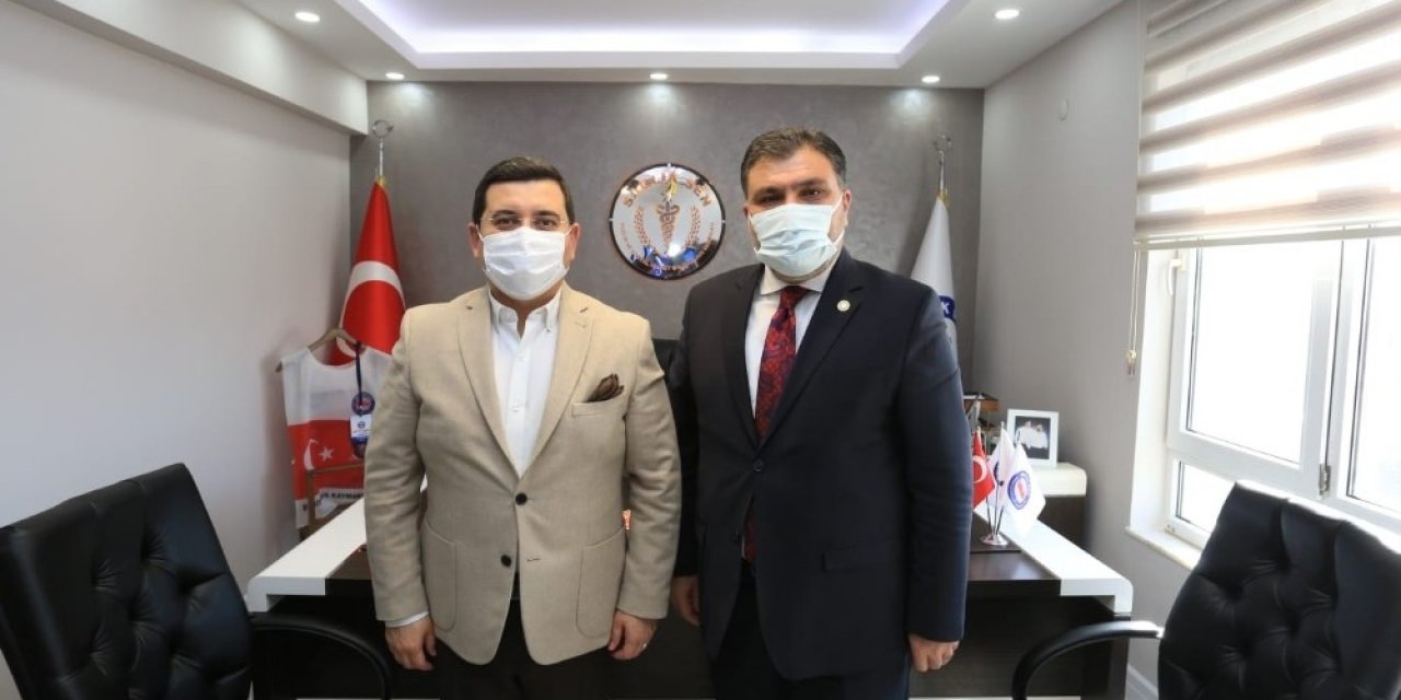 Başkan Tütüncü’den Sağlık-sen’e Taziye Ziyareti