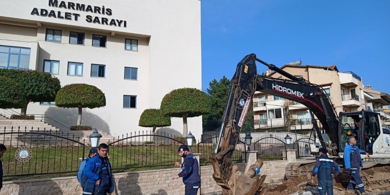 Marmaris’te 10 Bin Metre İçme Suyu Hattı Yenileniyor