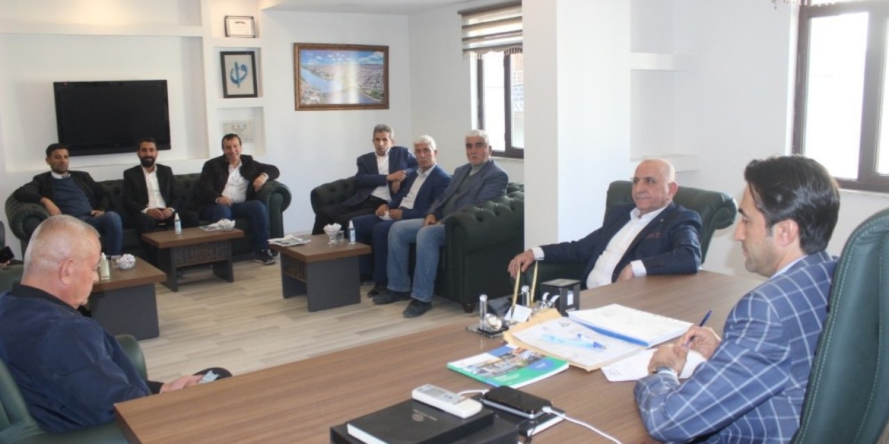 Cizre Tso Başkanı Sevinç, Muhtarlarla Bir Araya Geldi