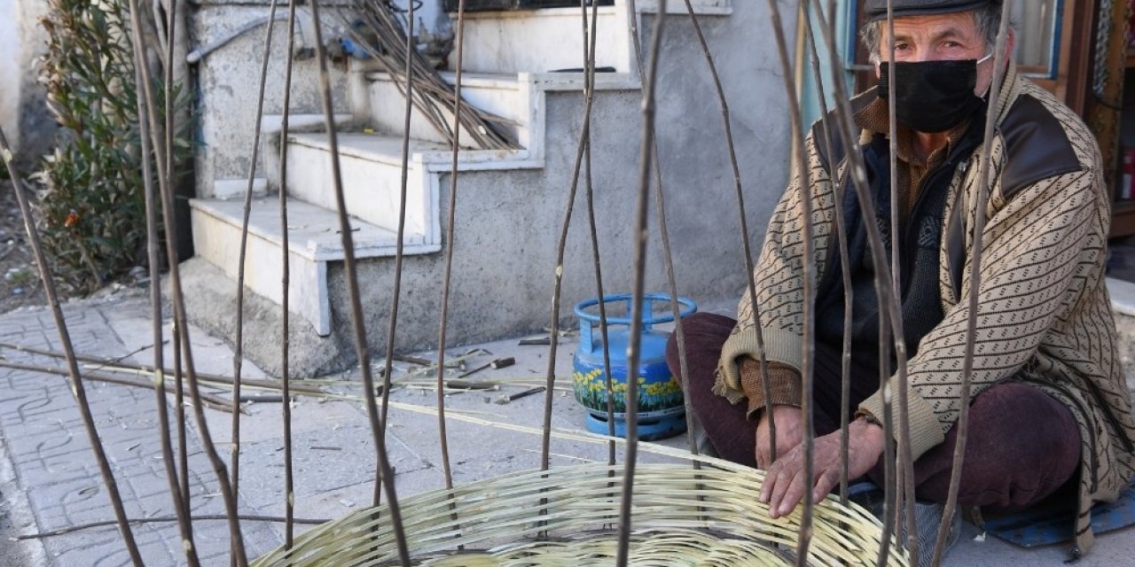 40 Yıl Sonra Baba Mesleği ‘sepetçiliğe’ Döndü
