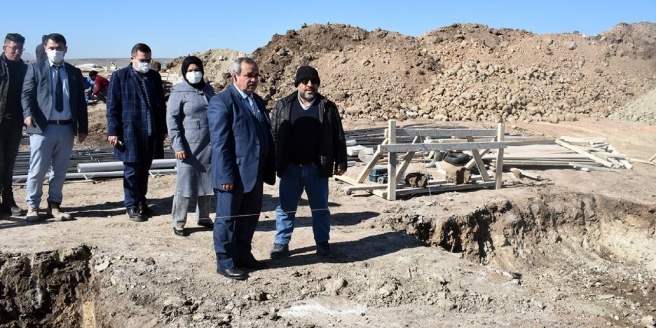 İ̇scehisar’da Zehra Ana Camii’nin Temeli Atıldı