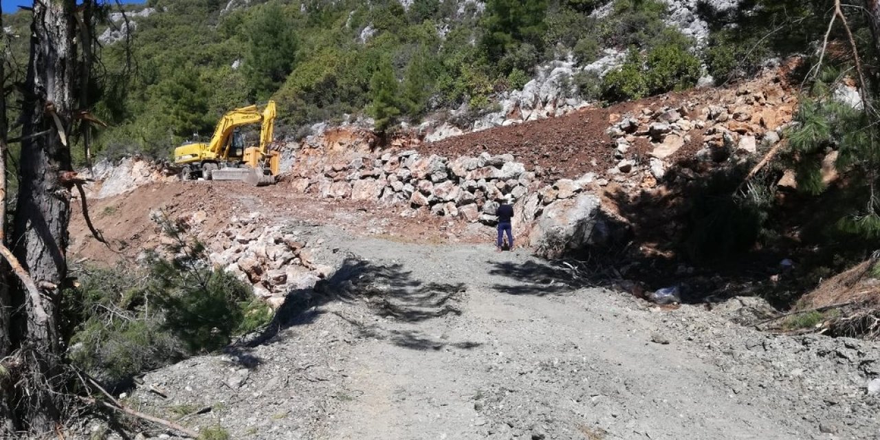 Alanya Kırsalında Yol Hasreti Bitti