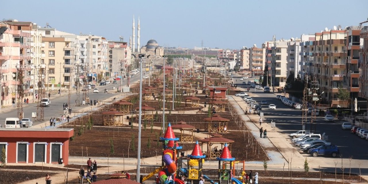 Viranşehir’deki Kent Parkı Yapımında Sona Gelindi