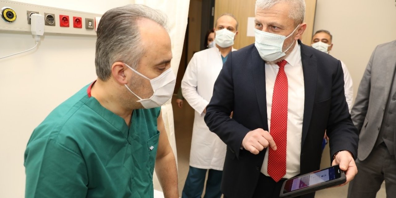 Başkan Aktaş, Covid 19 Aşısı Oldu