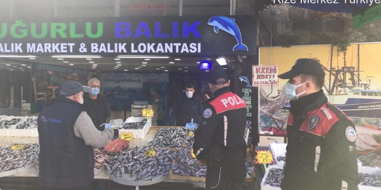 Rize’de Korona Dentimlerinde 492 Kişiye 896 Bin Lira Ceza