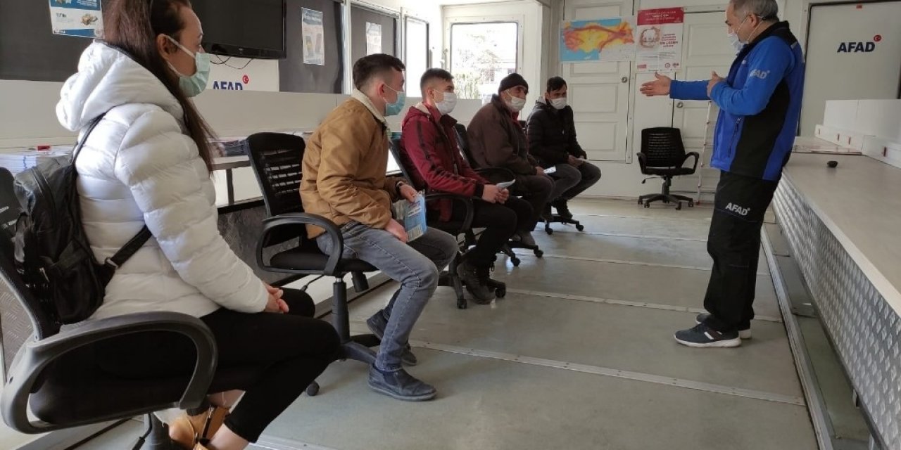 Afyonkarahisar’da ‘afet Farkındalık’ Eğitimi