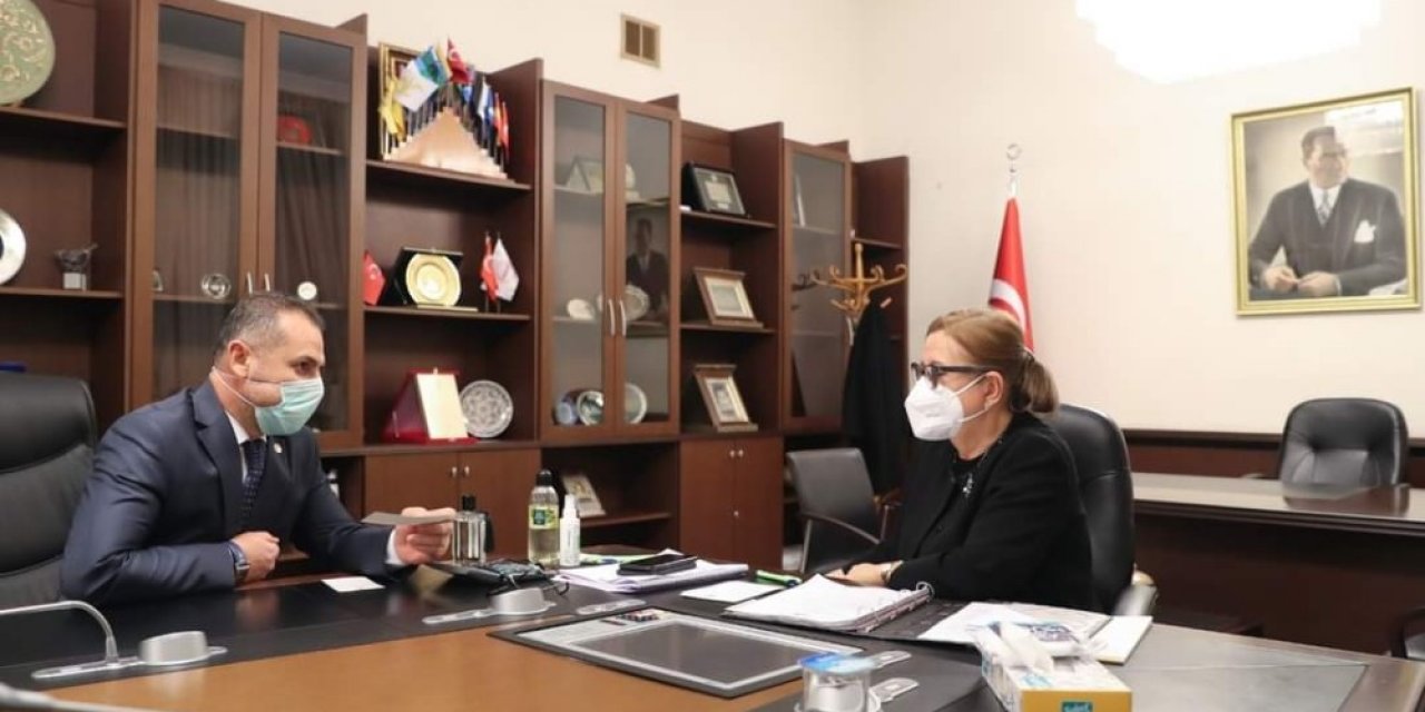Milletvekili Çakır’dan Ticaret Bakanı Pekcan’a Ziyaret