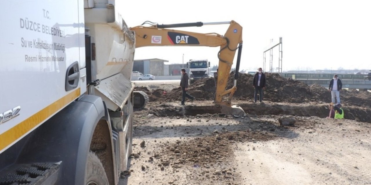 Kuzeybatı Çevre Yolunda Yeni Su Hatları Yapılıyor