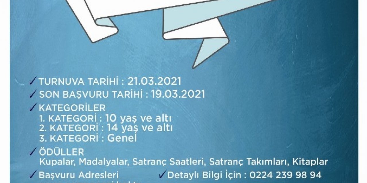 Osmangazi’den Online Satranç Turnuvası