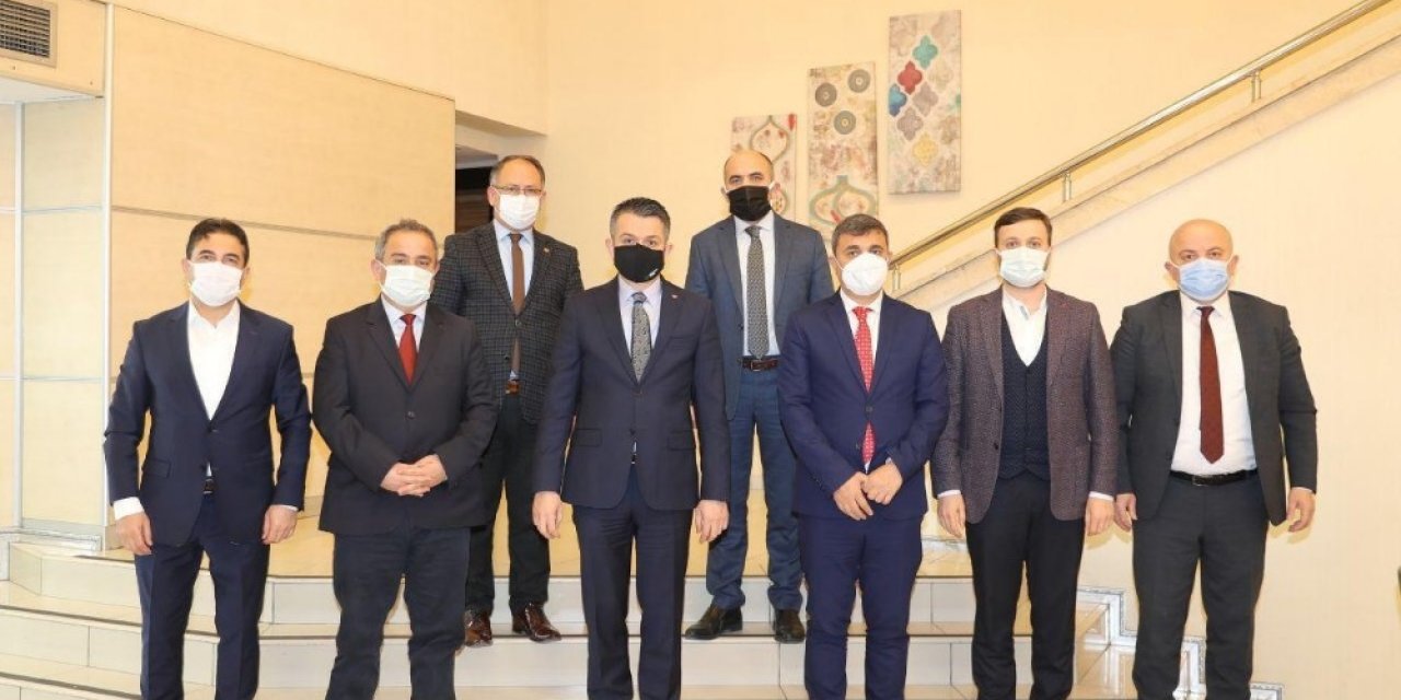 Tarım Ve Orman Bakanı Pakdemirli İle Anadolu Yayıncılar Birliği Bir Araya Geldi