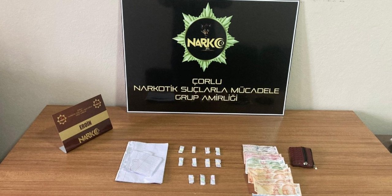 Tekirdağ’da Uyuşturucu Operasyonları: 3 Gözaltı