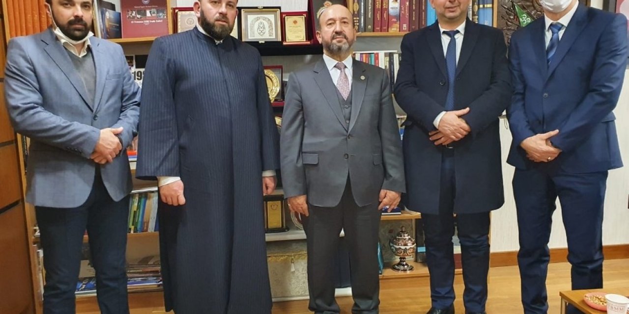 Karadağ Diyanet İ̇şleri Başkanı Feyziç’ten Kavuncu’ya Ziyaret