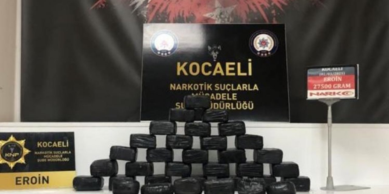 Aracın Çamurluğundaki Zuladan 27,5 Kilogram Eroin Çıktı