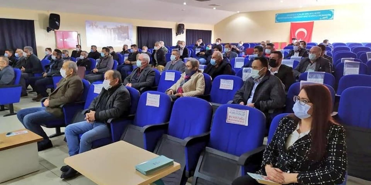 Sultanhisar’da Muhtarlara Afet Bilinci Eğitimi Verildi