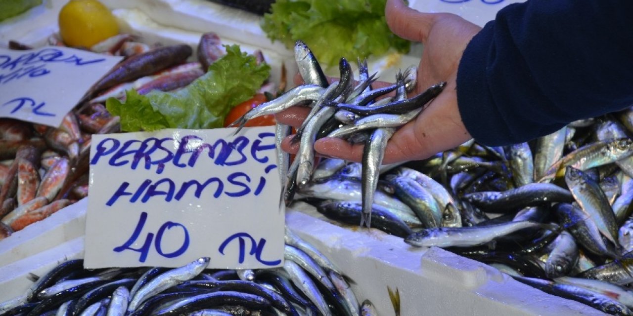 Hamsi Kırmızı Etle Yarışıyor: Fiyatı 40 Lira