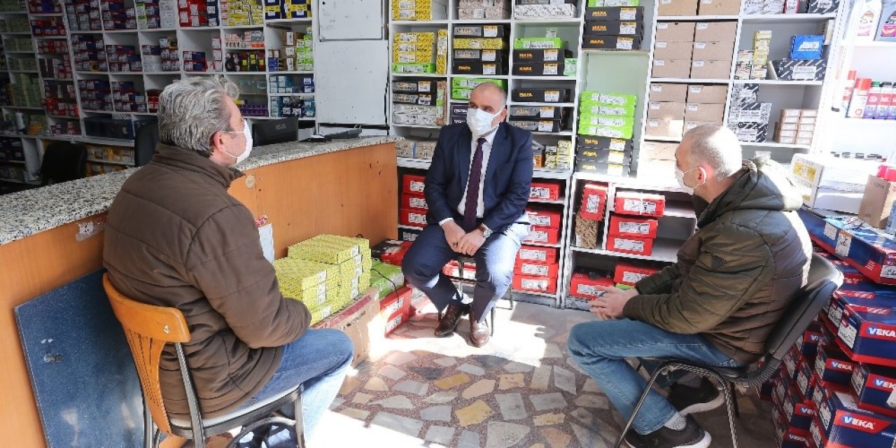 Başkan Sandıkçı: "esnafımızın Yanındayız"