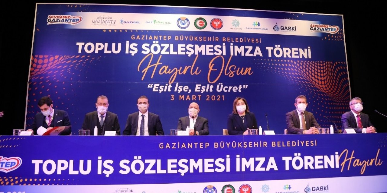 Gaziantep’te Belediye İşçilerinin Maaşına Yüzde 20,6 Zam