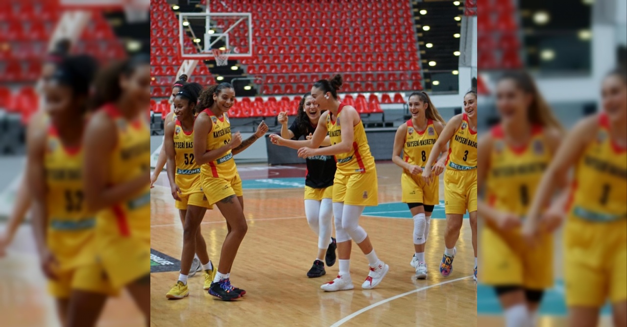 Bellona Kayseri Basketbol takımı 2020-2021 sezonunda ilk galibiyetini aldı