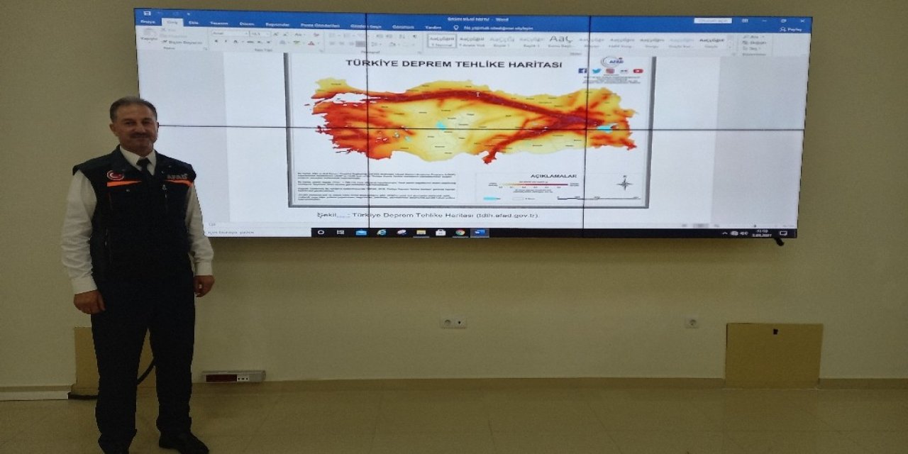 Afad Müdürü Deprem Riskini Harita Üzerinde Gösterdi: "kırıkkale’yi Çevreleyen 3 Tane Fay Zonu Var"