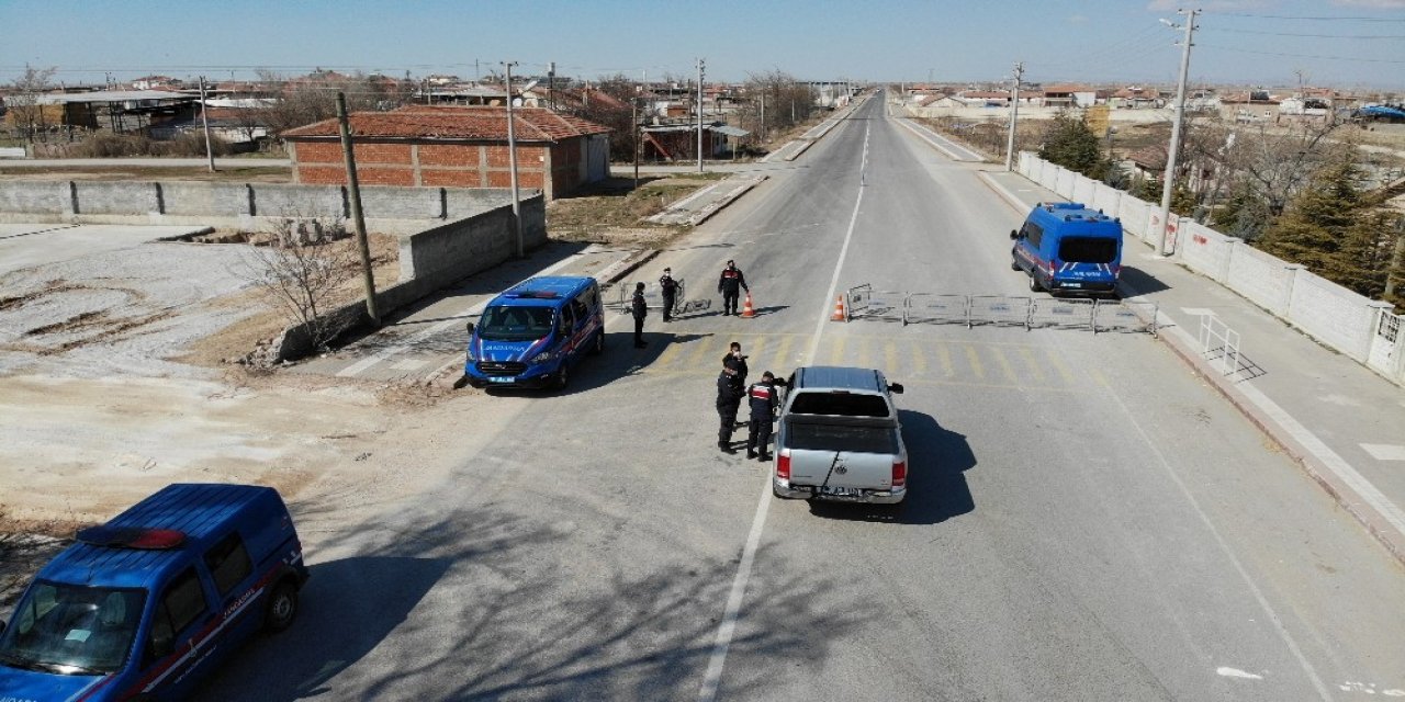 Kırmızı Kategorideki Aksaray’da Bir Belde Ve Köy Karantinaya Alındı