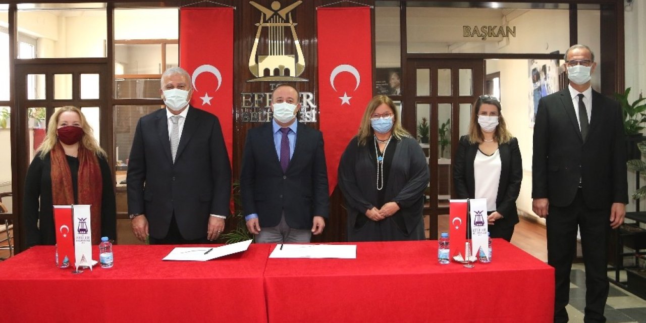 Efeler Belediyesi İle Adü Arasında Eğitim İşbirliği Protokolü İmzalandı