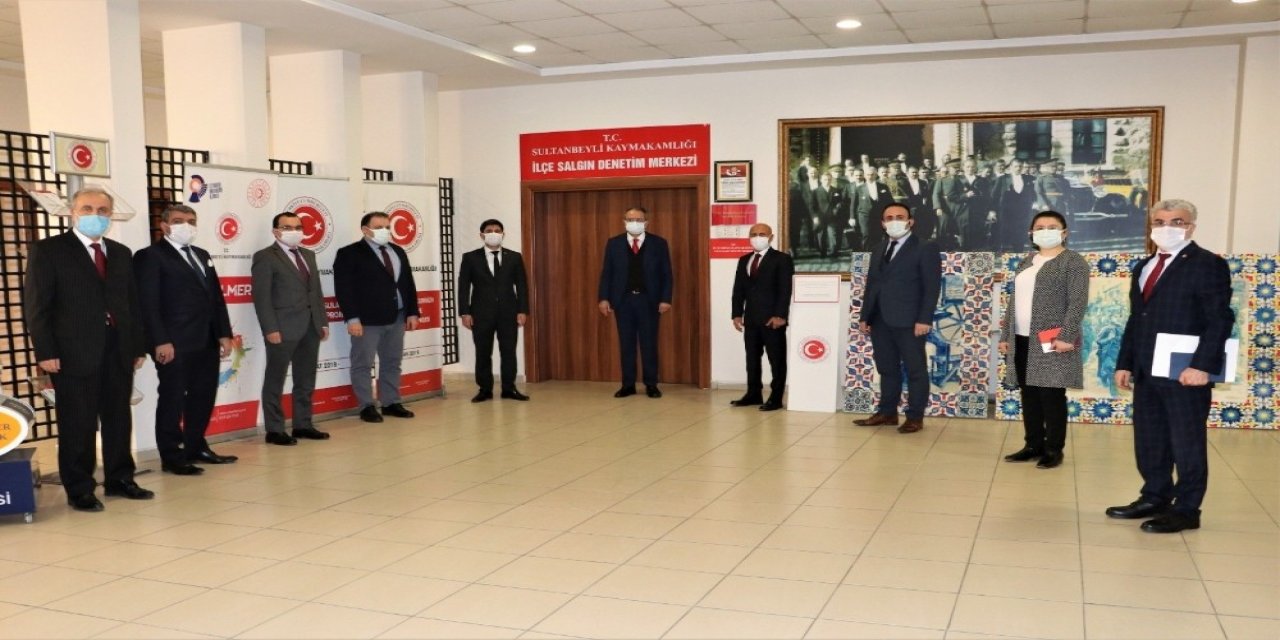 Sultanbeyli İ̇lçe Salgın Denetim Merkezi Kontrolü Elden Bırakmıyor