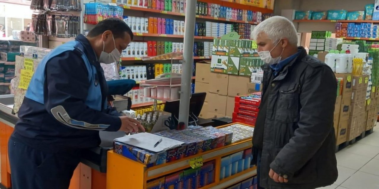 Zabıta Ekiplerinden Market Denetimi