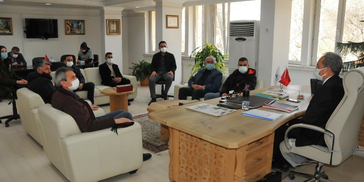 Denizli Heyeti Akşehir Belediyesinin Projesini İnceledi