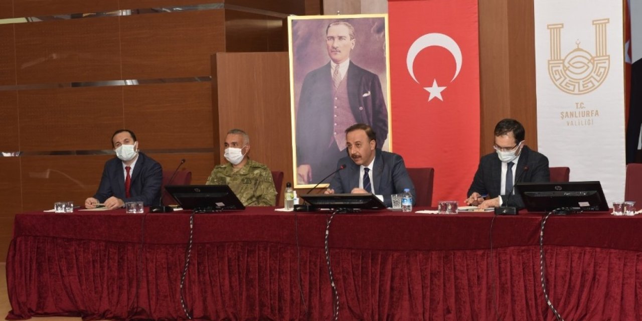 Şanlıurfa’da Yeni Süreçte Uygulanacak Temel Usul Ve Esasları Belirlendi