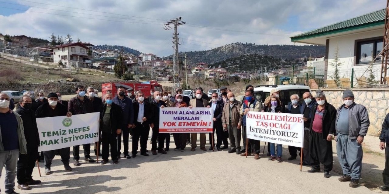Köylülerin Taş Ocağı Tepkisi