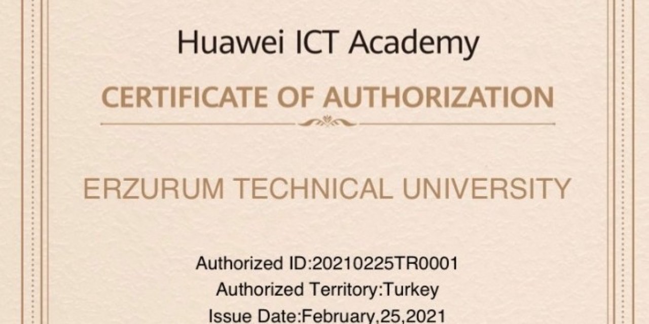 Etü Ve Huawei İ̇ş Ortağı Oldu