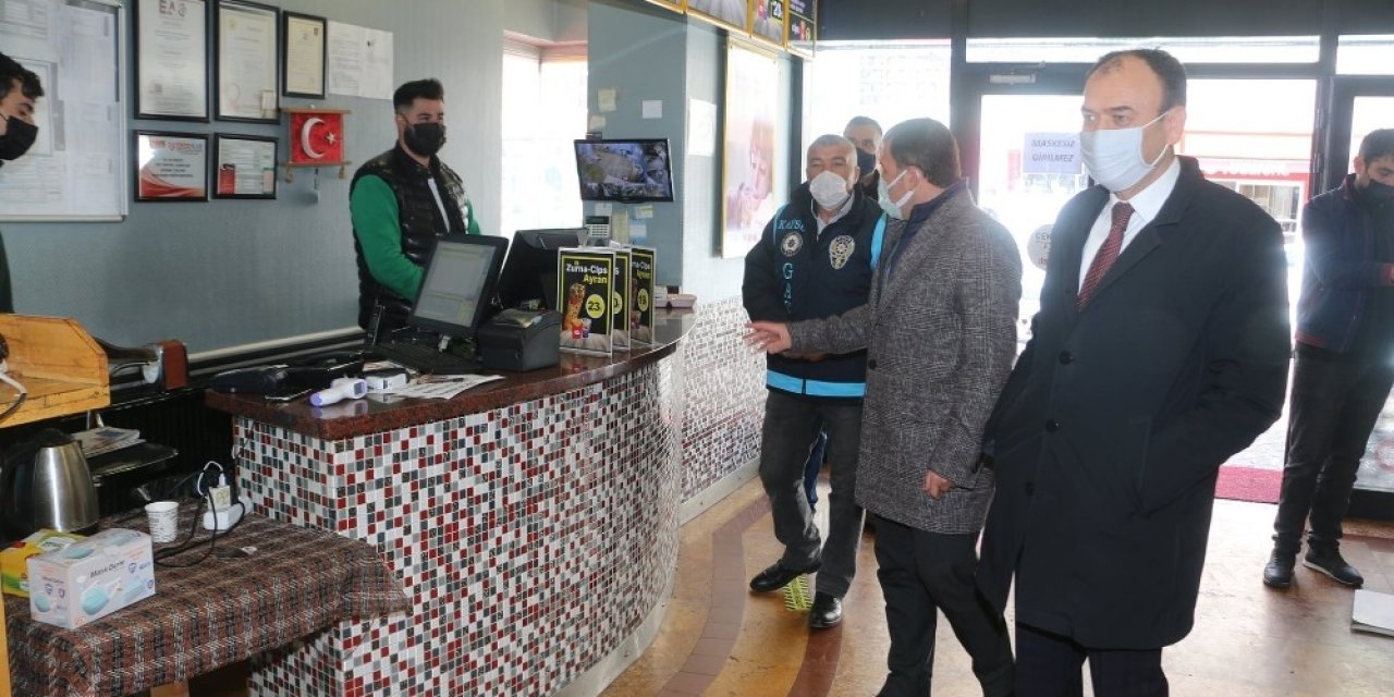 Kabakcı Ve Çandıroğlu Maske Denetimine Çıktı