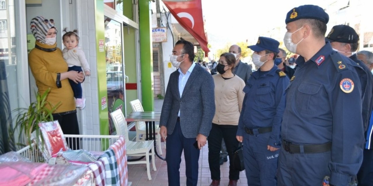 Bozyazı’da Covid-19 Denetimi