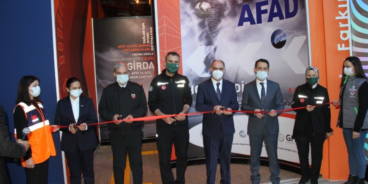 Konya Bilim Merkezinde Afad Farkındalık Alanı Açıldı