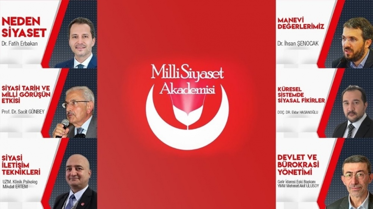Yeniden Refah Partisi sertifikalı Milli Siyaset Akademisi düzenleyecek