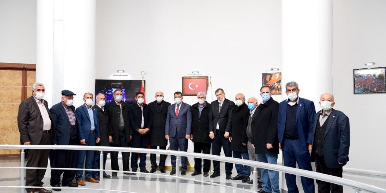 Gürkan, Muhtarlarının Taleplerini Dinledi
