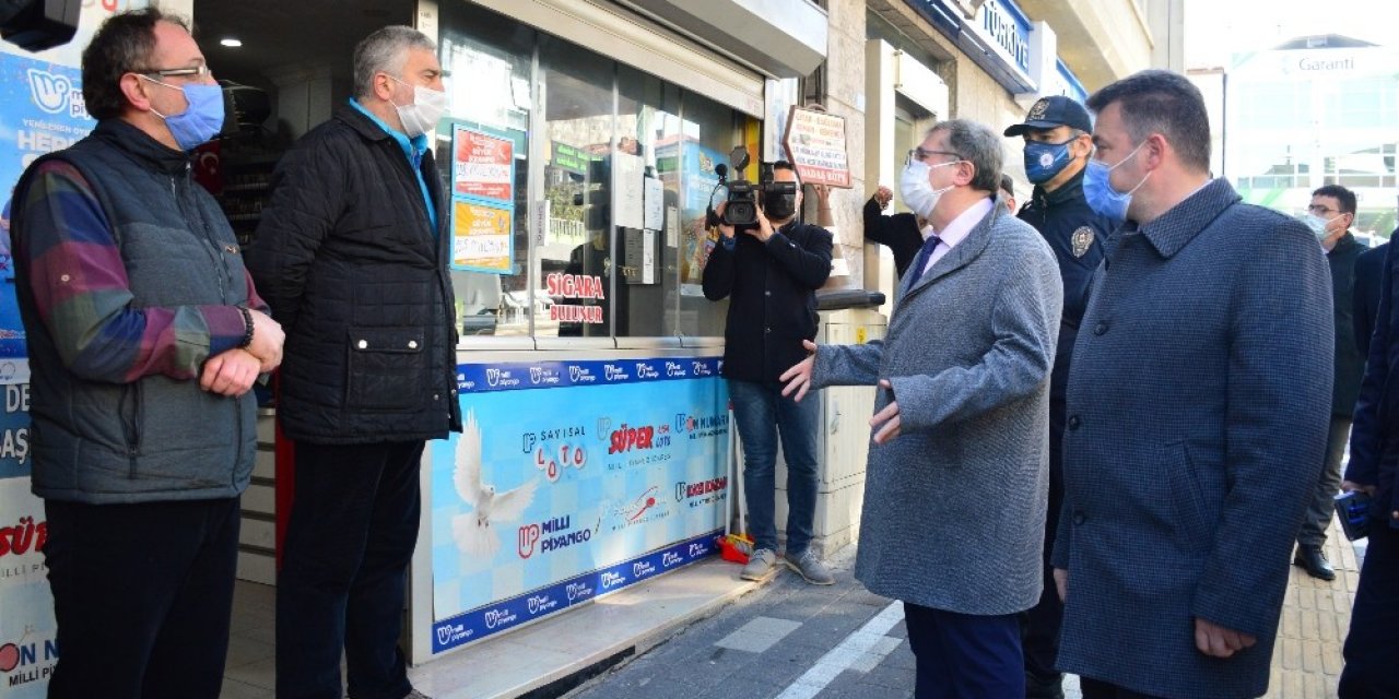 Karasu Kaymakamı Helvacı, İlçe Esnafını Uyardı