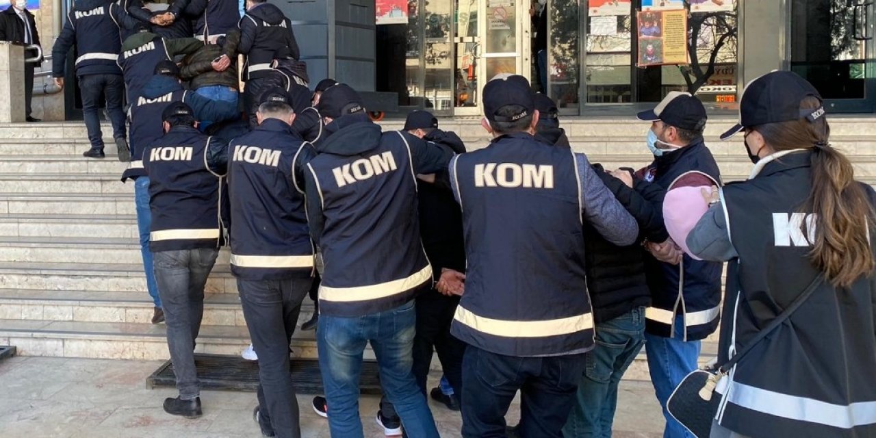 Malatya’da Suç Örgütüne Ağır Darbe: 13 Tutuklama
