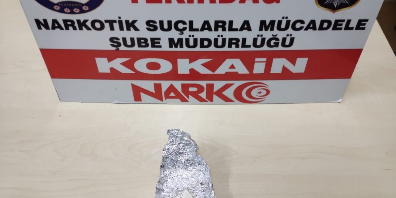 Sokakta Durdurulan Şüpheli Şahıstan Kokain Çıktı