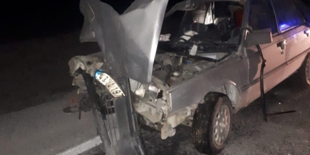 Günyüzü İlçesinde Trafik Kazası, 1 Kişi Ağır Yaralandı