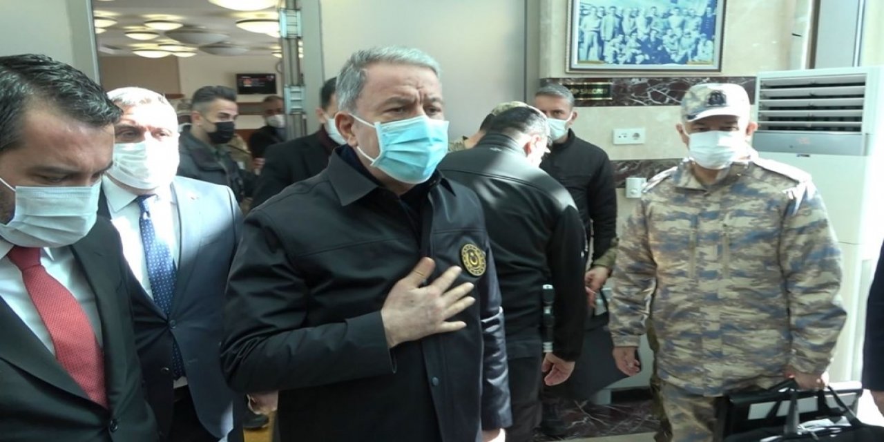 Milli Savunma Bakanı Akar: “yaralıların Durumu Şu An İyi Ve Kontrol Altında”