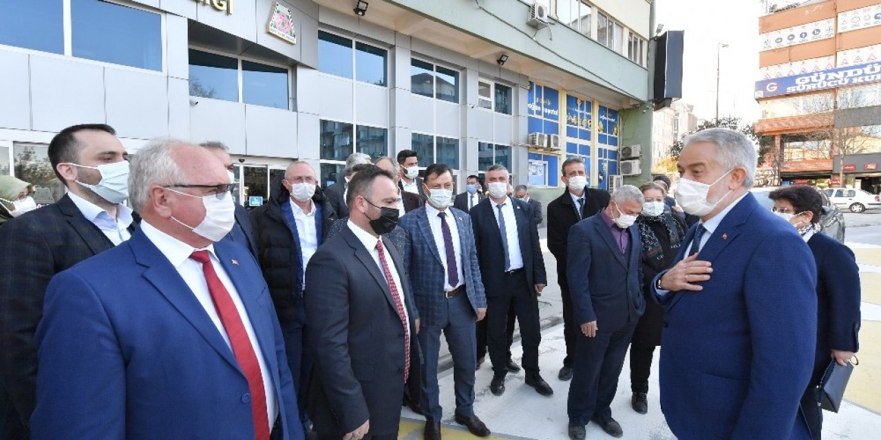 Başkan Başdeğirmen: “çalışmalarda Omuz Omuzayız”