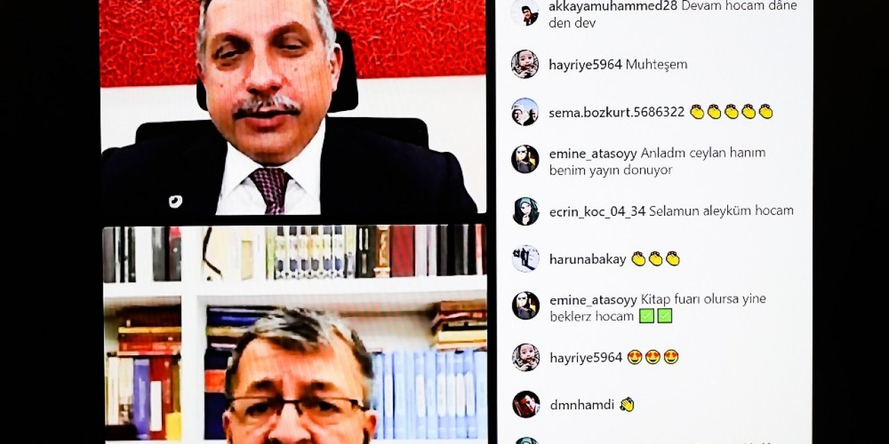 Başkan Yalçın Ve Hayati İ̇nanç İle Online Sohbet