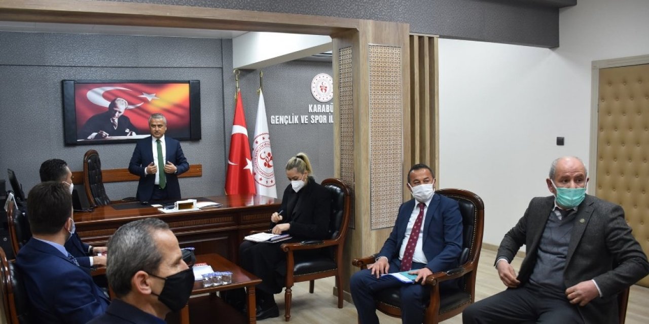 Gençlik Ve Spor Bakanlığı Daire Başkanları Karabük’te