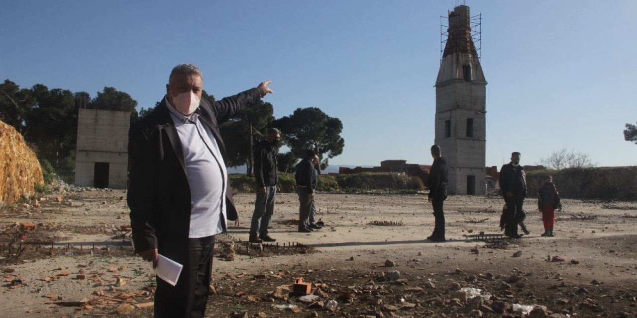 10 Yıldır Bitirilemeyen Cami İnşaatı İlgi Bekliyor
