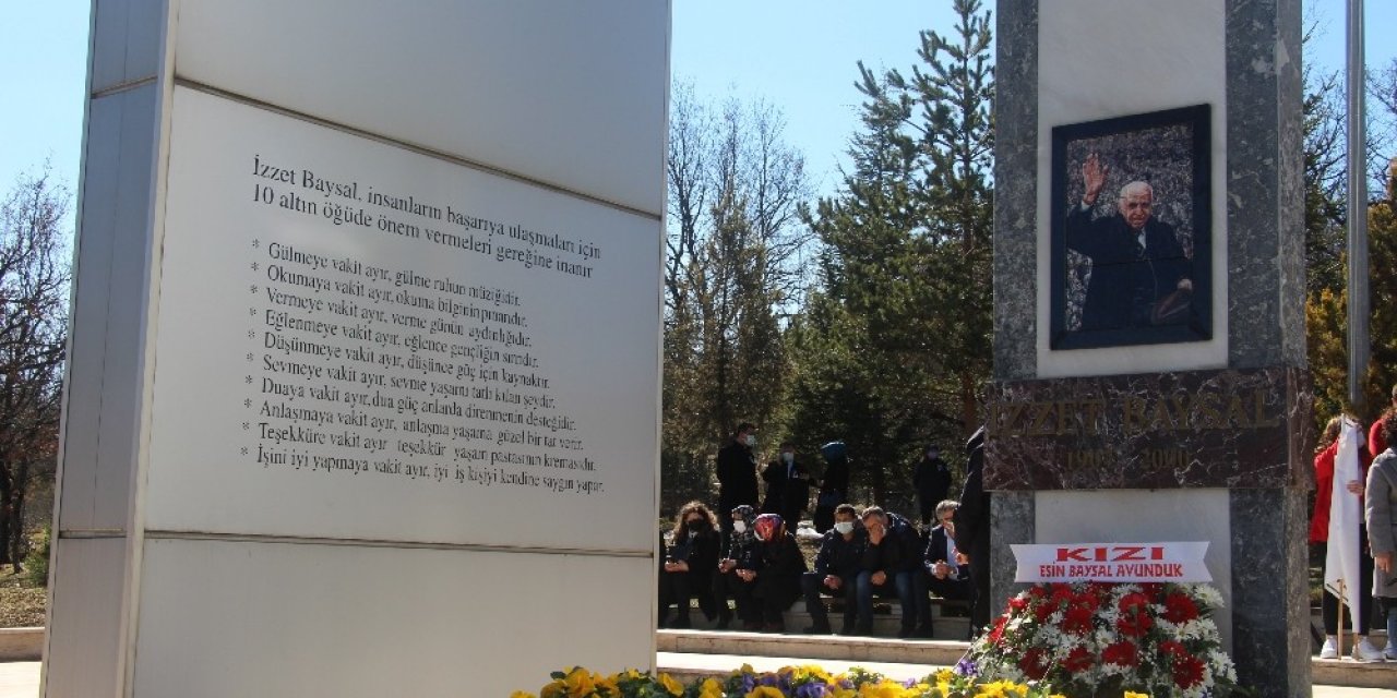 Bolu’da Hayırsever İşadamı Merhum İ̇zzet Baysal Anıldı