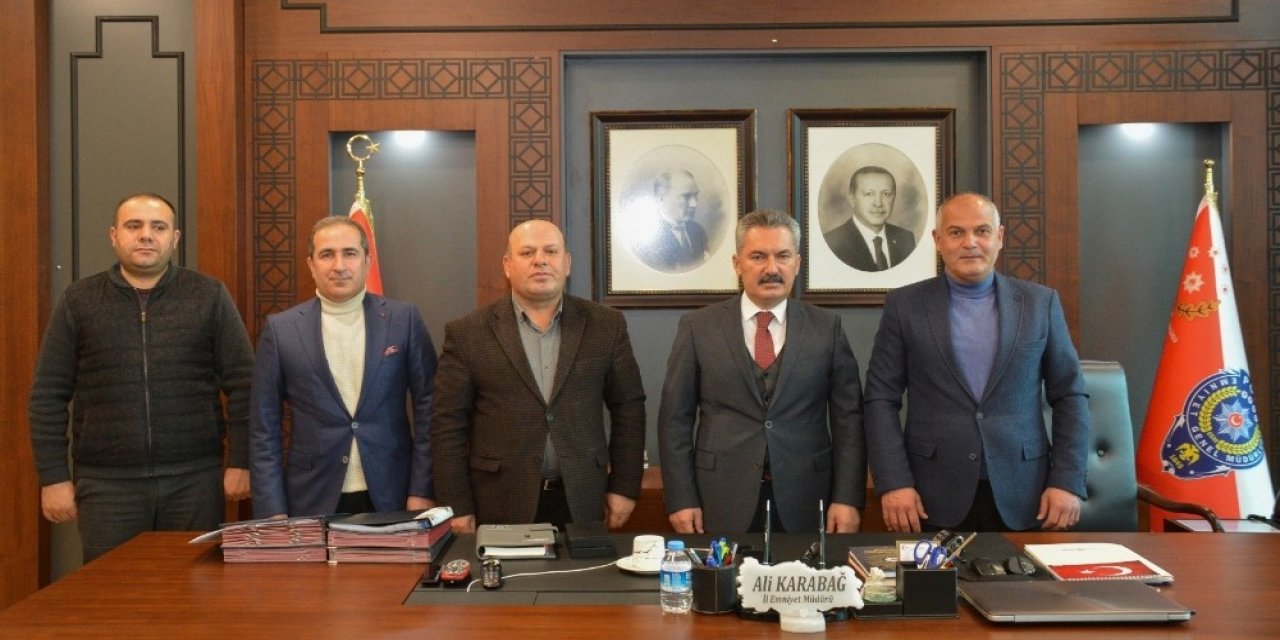 Genel Başkan Er’den Van Emniyet Müdürü Karabağ’a Ziyaret